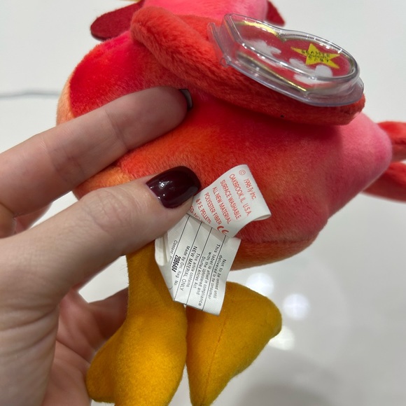 Rare Beanie Babie Strut with errors and tush stamp - Picture 3 of 6